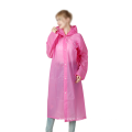 Portable Man Woman Black Colors Bulk Disposable Raincoat